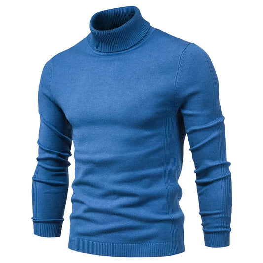 Niklaus | Men's Fitted Turtleneck Sweater – Sleek, Warm & Timeless