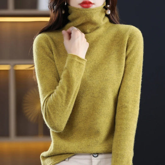 Carla | Women's Cashmere Turtleneck Sweater – Soft & Luxurious Winter Essential