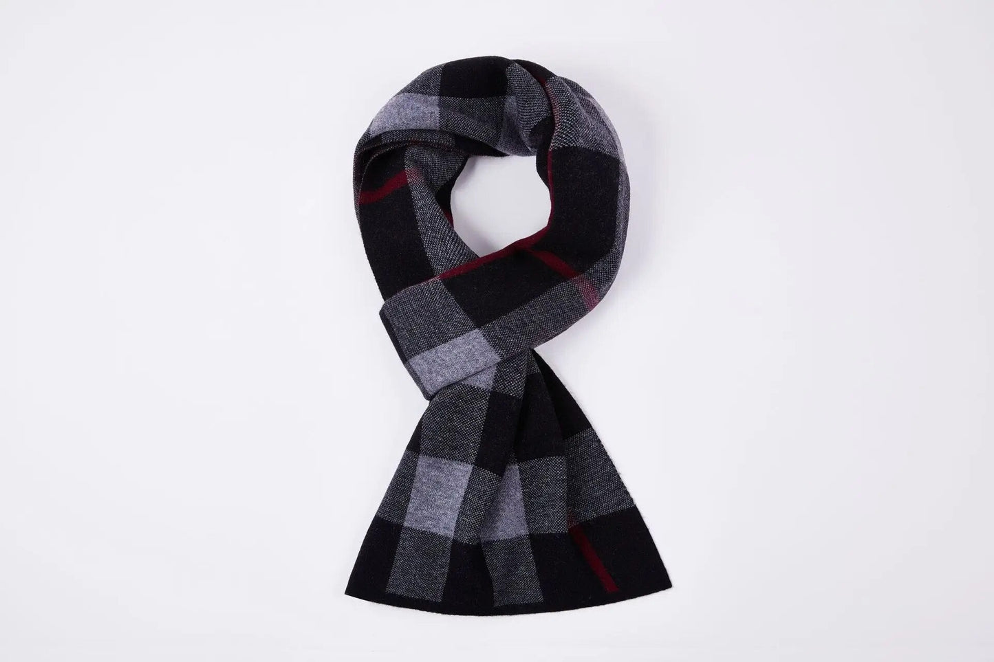 Stanley | Men’s & Women’s Plaid Wool Scarf – Stylish, Warm & Ultra-Comfortable