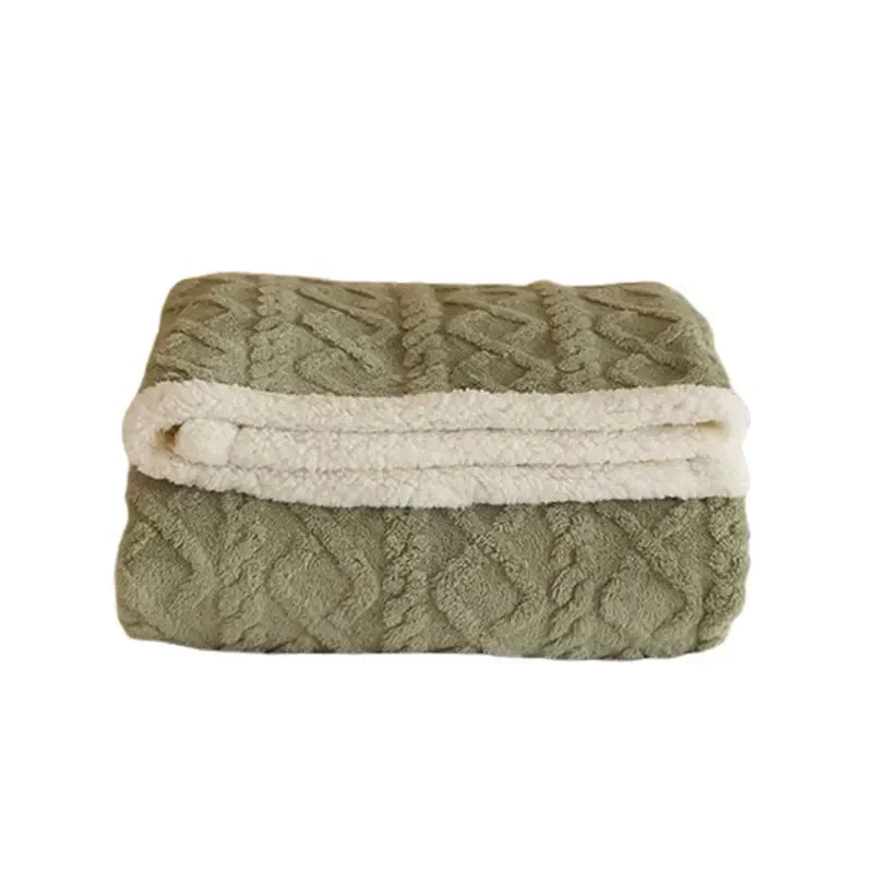 ArcticWarm | Thick Wool Winter Blanket – Heavyweight, Cozy & Ultra-Soft