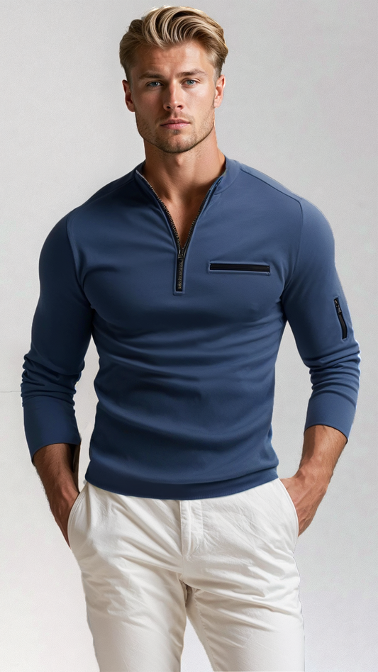 Lory Quarter-Zip Pullover for Men | Versatile & Stylish Comfort