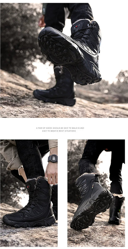 Flynn | Men's Water-Resistant Winter Boots – Warm, Durable & Snow-Ready