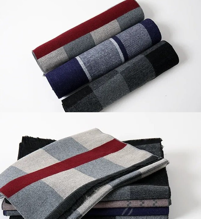 Ezra | Unisex Oversized Cashmere Scarf – Chic & Breathable Everyday Wear