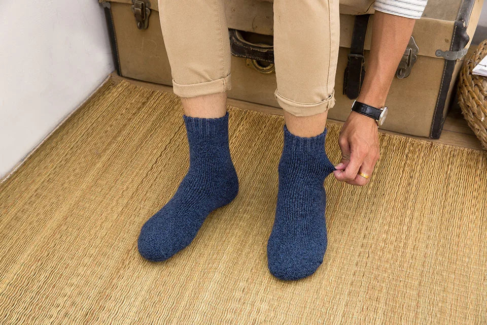 Elliot | Unisex Wool-Blend Winter Socks – Thermal, Soft & Everyday Cozy