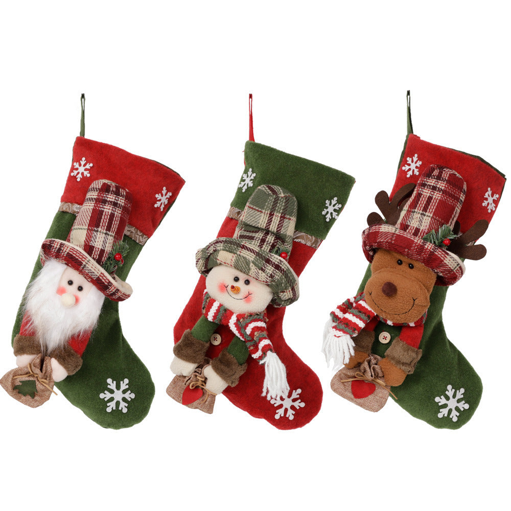 Festive | Christmas Sock Décor – Classic, Cozy & Perfect for Holiday Cheer