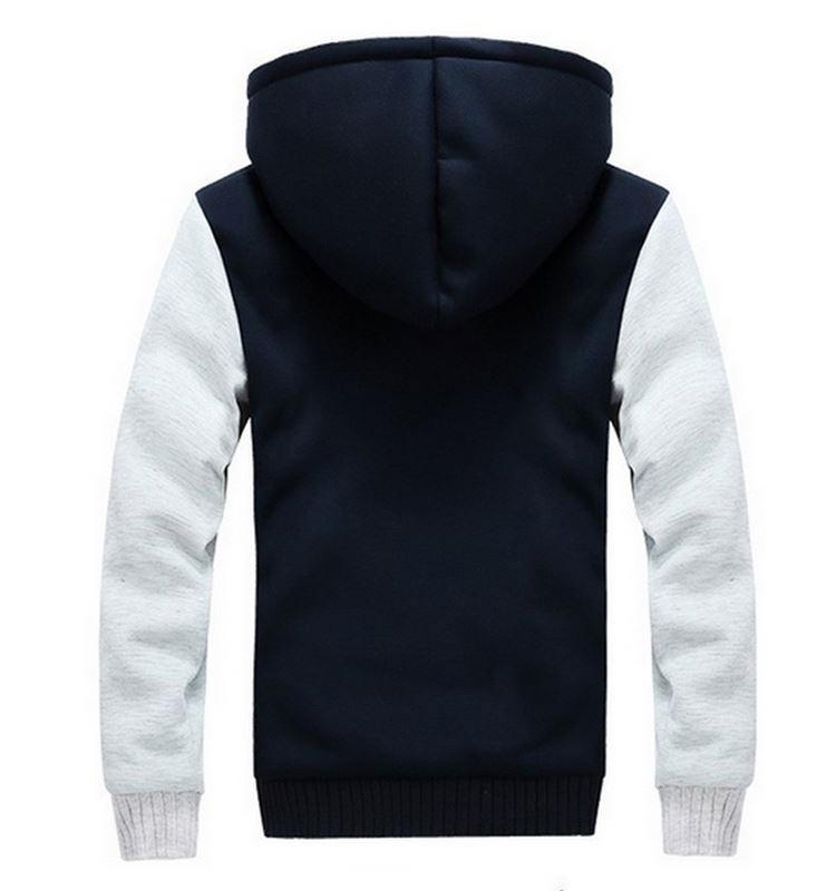 Ezra | Men's Hooded Winter Jacket – Fleece-Lined for Casual and Sporty Style