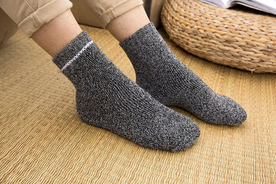 Elliot | Unisex Wool-Blend Winter Socks – Thermal, Soft & Everyday Cozy