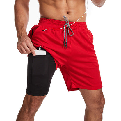 Pierce | Men's 2-Layer Swim Shorts – Sporty, Versatile & Built-In Leggings