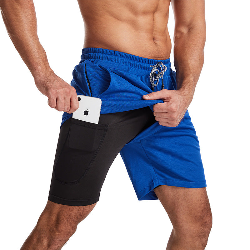 Pierce | Men's 2-Layer Swim Shorts – Sporty, Versatile & Built-In Leggings