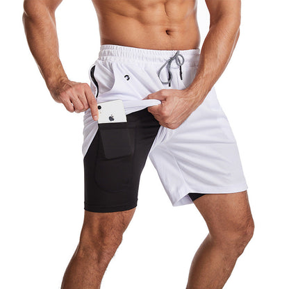 Pierce | Men's 2-Layer Swim Shorts – Sporty, Versatile & Built-In Leggings