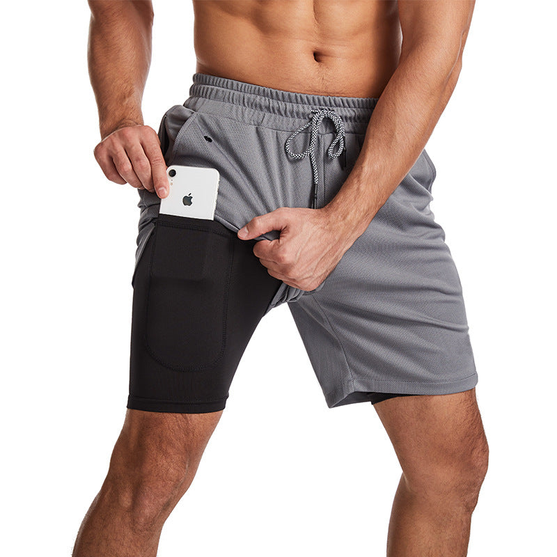 Pierce | Men's 2-Layer Swim Shorts – Sporty, Versatile & Built-In Leggings