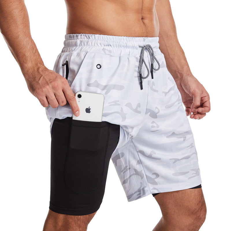 Pierce | Men's 2-Layer Swim Shorts – Sporty, Versatile & Built-In Leggings