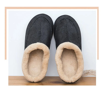 Johan | Men's Slip-On House Slippers – Breathable, Plush & Perfect for Everyday Use