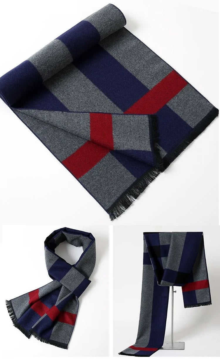 Ezra | Unisex Oversized Cashmere Scarf – Chic & Breathable Everyday Wear