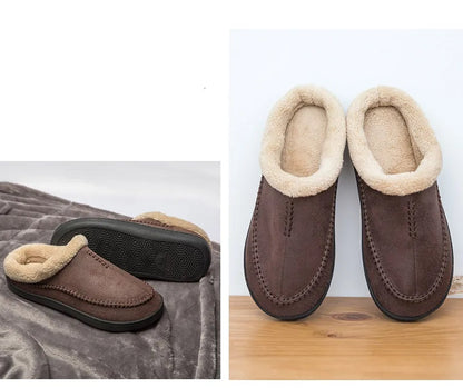 Johan | Men's Slip-On House Slippers – Breathable, Plush & Perfect for Everyday Use