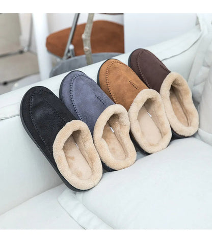 Johan | Men's Slip-On House Slippers – Breathable, Plush & Perfect for Everyday Use