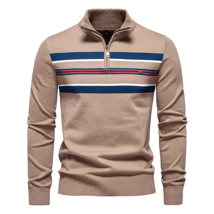 Oliver Quarter-Zip Sweater – Relaxed Comfort for Everyday Style