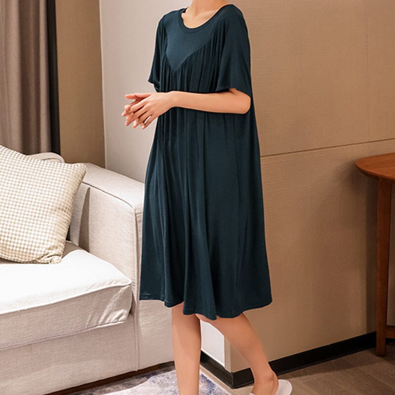 Azalea | Women's Loose-Fit Nightgown – Soft, Short Sleeves & Perfect for Lounging