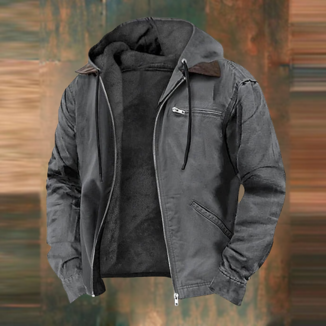 Stacey | Men's Warm Lined Jacket – Cozy, Stylish & Weather-Resistant