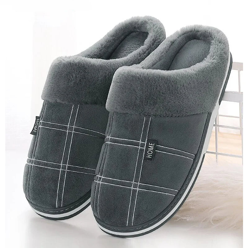 Miller | Men's Slip-On Slippers – Cozy & Warm Indoor Comfort Shoes