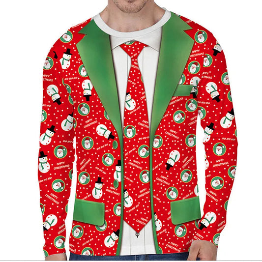 JollyVibes | Men's Fun Christmas Sweater – Festive, Cozy & Holiday-Ready