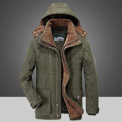 Tony | Men's Warm Winter Coat – Insulated, Plush-Lined & Cold-Weather Ready