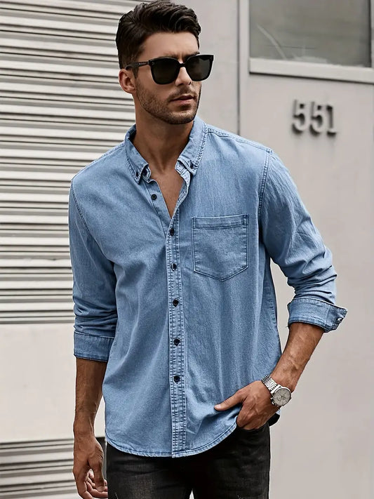 Marius Denim Shirt - Casual Fit