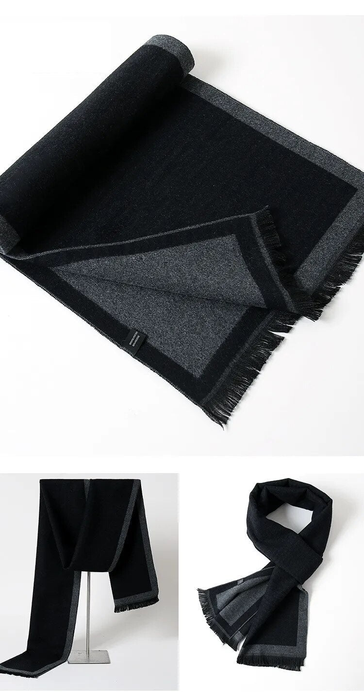 Ezra | Unisex Oversized Cashmere Scarf – Chic & Breathable Everyday Wear