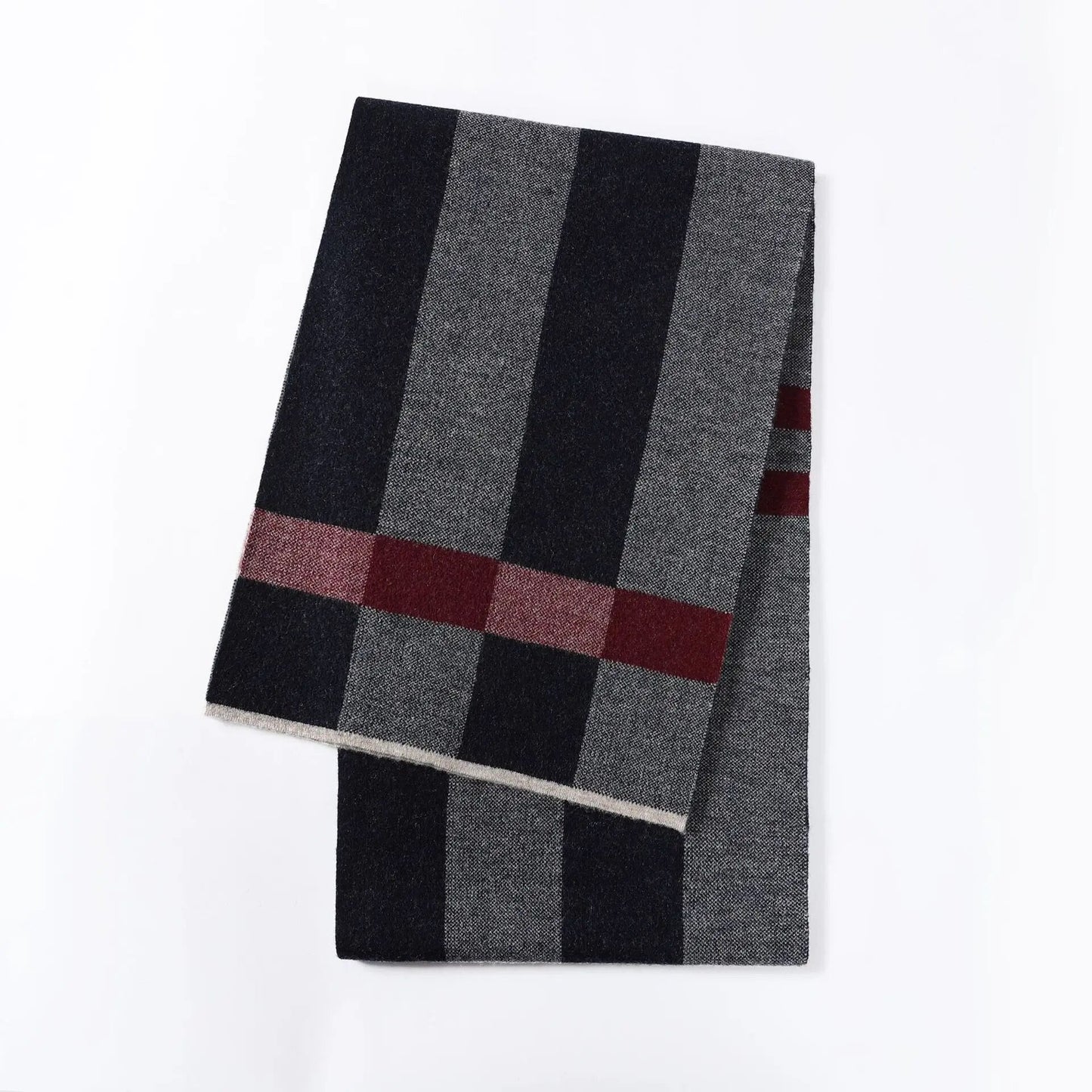 Stanley | Men’s & Women’s Plaid Wool Scarf – Stylish, Warm & Ultra-Comfortable