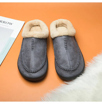 Johan | Men's Slip-On House Slippers – Breathable, Plush & Perfect for Everyday Use