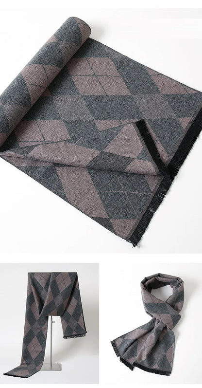 Ezra | Unisex Oversized Cashmere Scarf – Chic & Breathable Everyday Wear