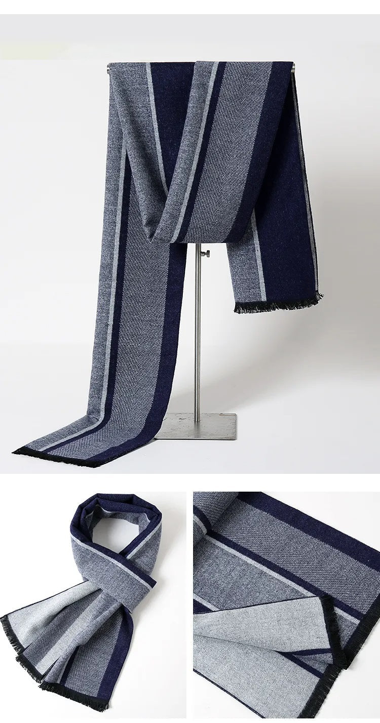 Ezra | Unisex Oversized Cashmere Scarf – Chic & Breathable Everyday Wear