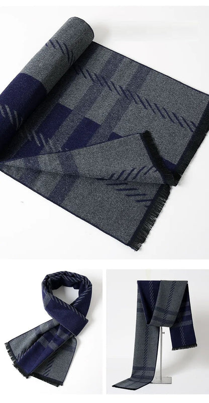 Ezra | Unisex Oversized Cashmere Scarf – Chic & Breathable Everyday Wear