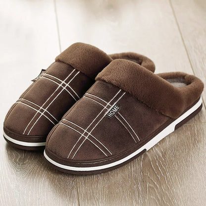 Miller | Men's Slip-On Slippers – Cozy & Warm Indoor Comfort Shoes