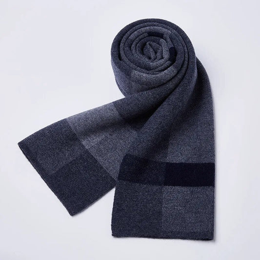 Stanley | Men’s & Women’s Plaid Wool Scarf – Stylish, Warm & Ultra-Comfortable