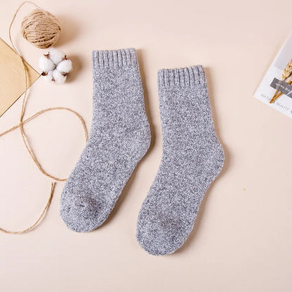 Elliot | Unisex Wool-Blend Winter Socks – Thermal, Soft & Everyday Cozy