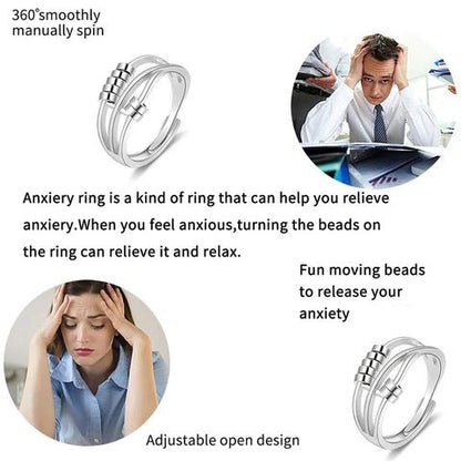 Emersyn | Unisex Spinner Anxiety Ring – Discreet & Soothing Stress Relief