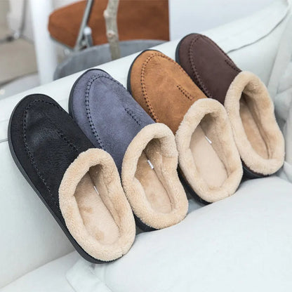 Johan | Men's Slip-On House Slippers – Breathable, Plush & Perfect for Everyday Use