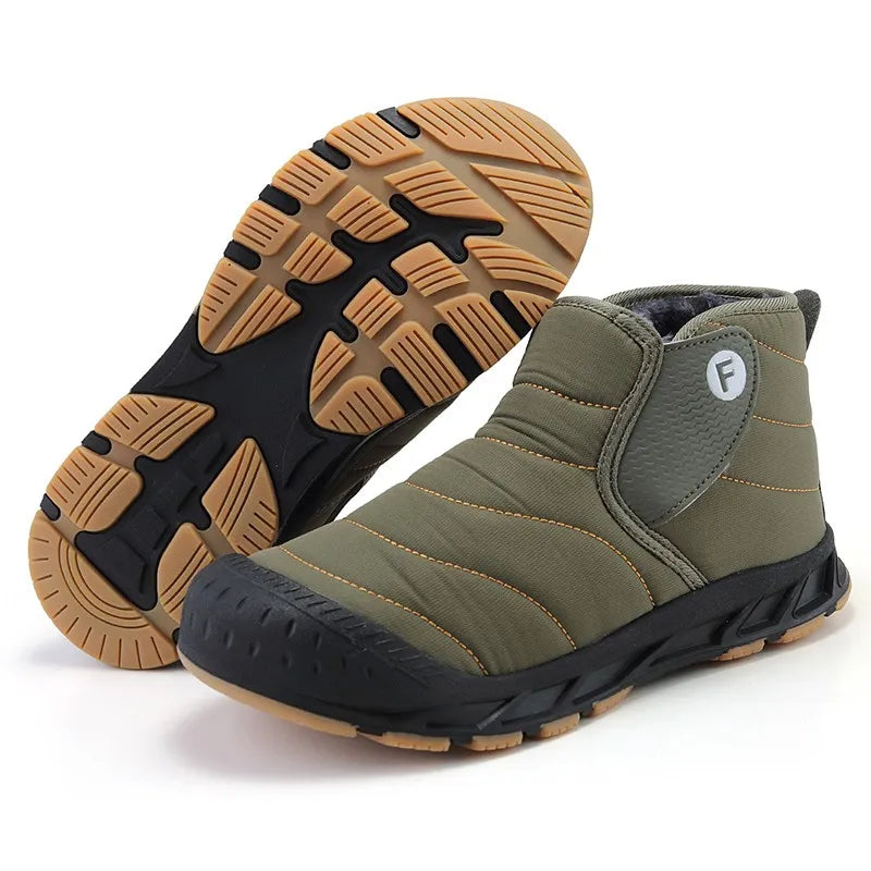 Michael | Men's Outdoor Snow Boots – Waterproof, Grippy & Winter-Proof