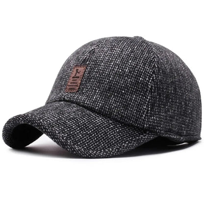 Danny | Men's Winter Cap – Warm & Windproof Hat with Ear Covers