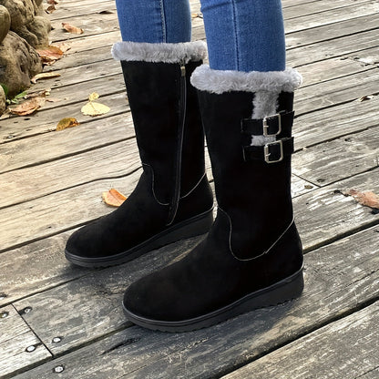 Belinda | Women's Fleece-Lined Winter Boots – Warm, Cozy & Snow-Ready