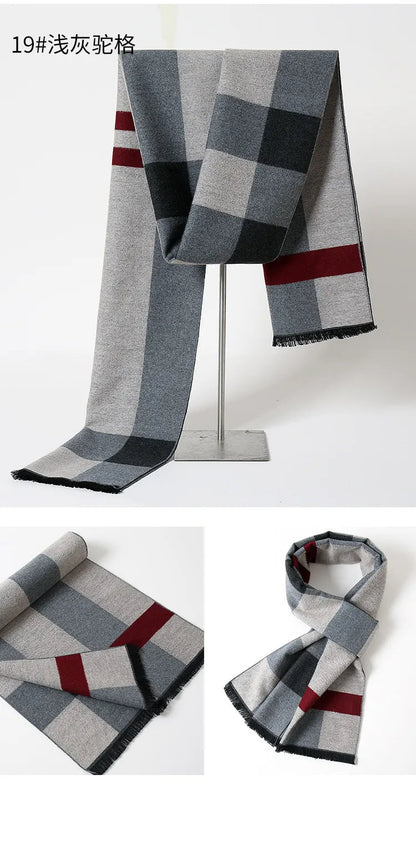 Ezra | Unisex Oversized Cashmere Scarf – Chic & Breathable Everyday Wear