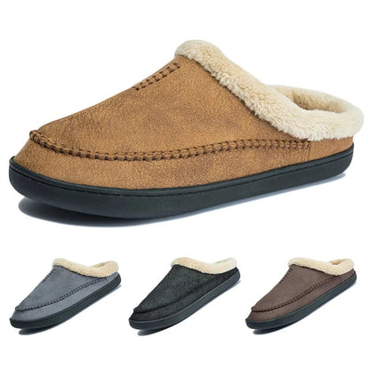 Johan | Men's Slip-On House Slippers – Breathable, Plush & Perfect for Everyday Use