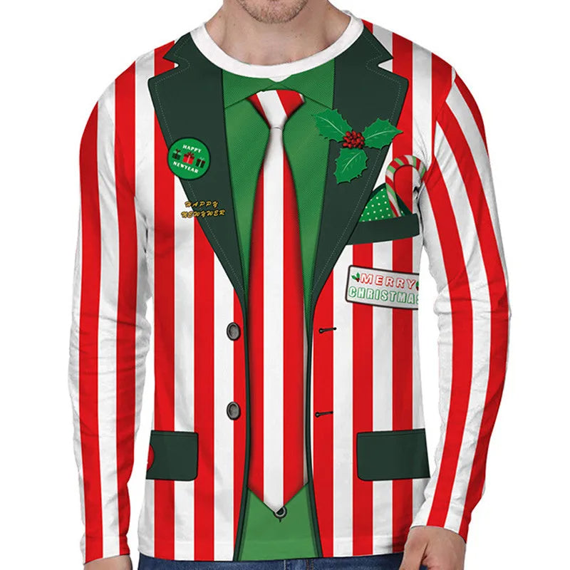 JollyVibes | Men's Fun Christmas Sweater – Festive, Cozy & Holiday-Ready