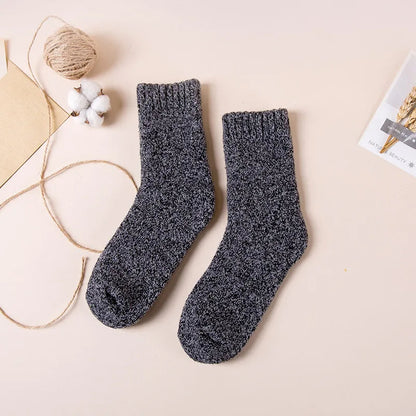 Elliot | Unisex Wool-Blend Winter Socks – Thermal, Soft & Everyday Cozy