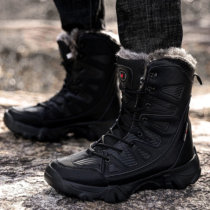 Flynn | Men's Water-Resistant Winter Boots – Warm, Durable & Snow-Ready