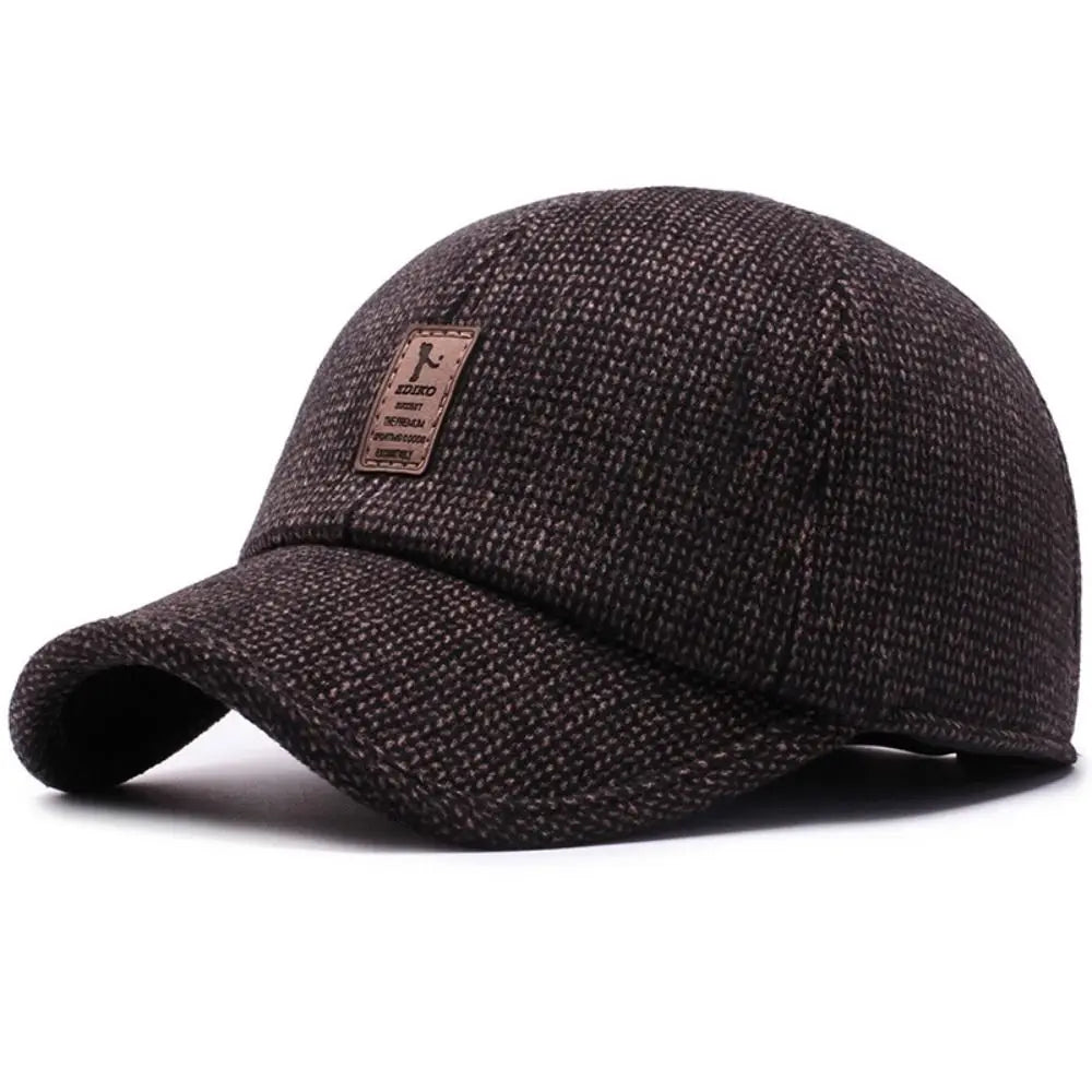 Danny | Men's Winter Cap – Warm & Windproof Hat with Ear Covers