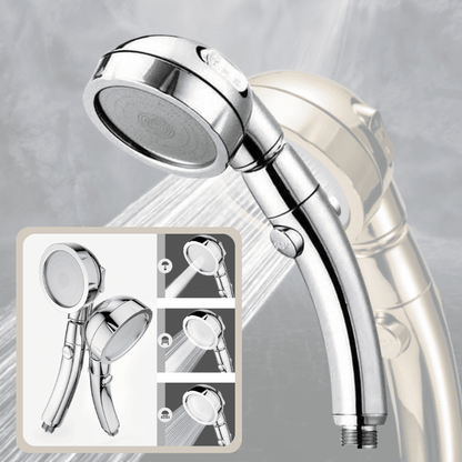 PowerHead | 3-in-1 High-Pressure Shower Head – Water-Saving, Adjustable & Includes Hose