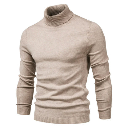 Niklaus | Men's Fitted Turtleneck Sweater – Sleek, Warm & Timeless