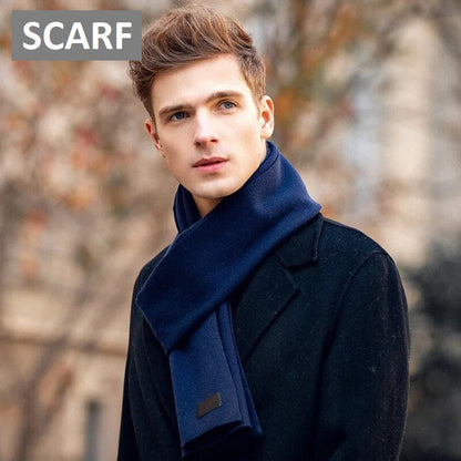 Jayden | Men's Wool Blend Scarf – Lightweight, Breathable & Insulated